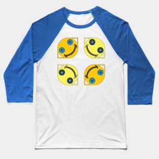 Robot smile Baseball T-Shirt